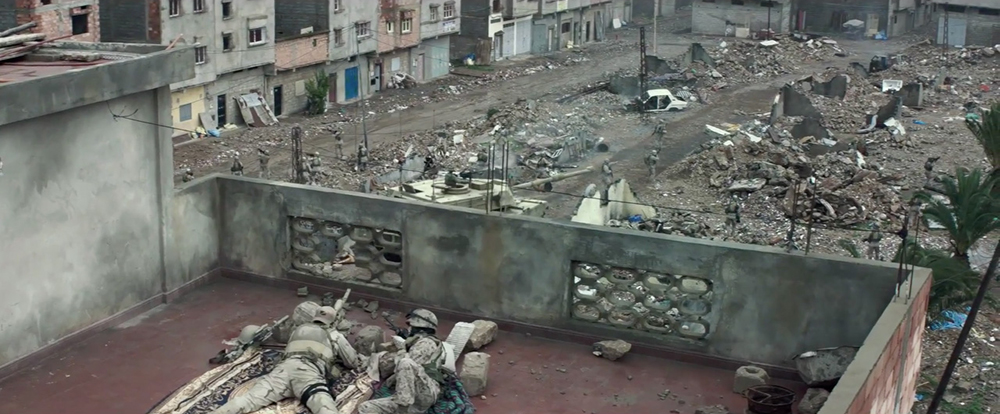 Scena tratta da American Sniper