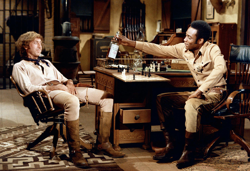 Scena tratta da Blazing Saddles