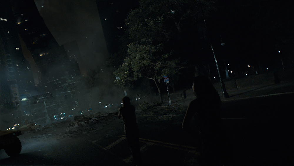 Scena tratta da 
        Cloverfield        