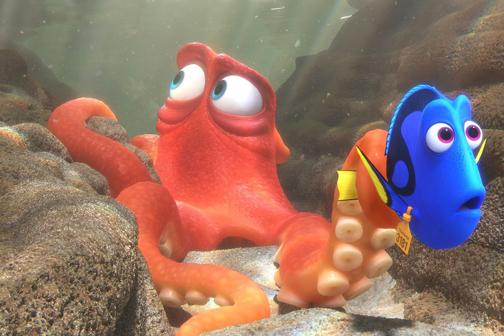 Scena tratta da Finding Dory