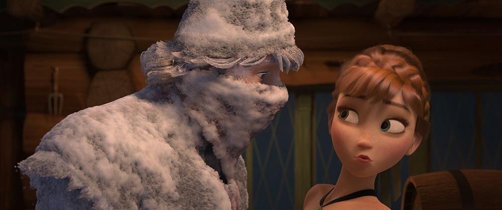 Scena tratta da 
        Frozen - Il Regno di Ghiaggio        