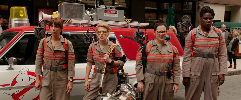 Scena tratta da Ghostbusters (2016)