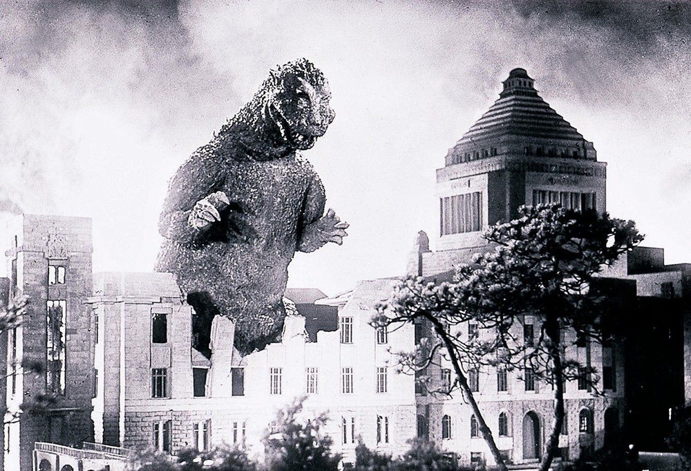 Scena tratta da Godzilla
