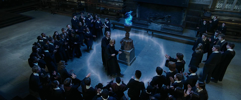 Scena tratta da Harry Potter e il Calice di Fuoco