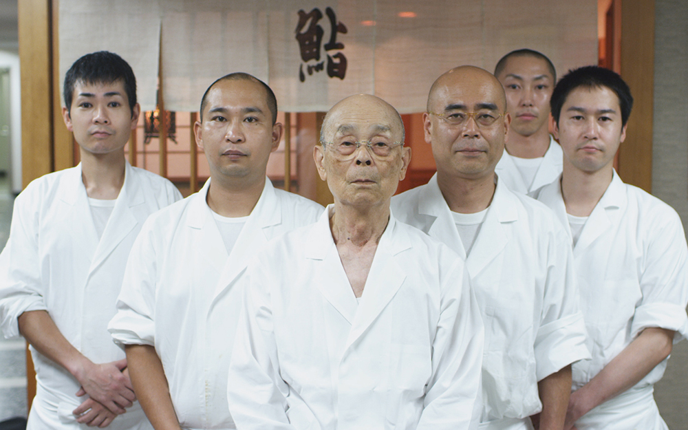 Scena tratta da 
        Jiro Dreams of Sushi        