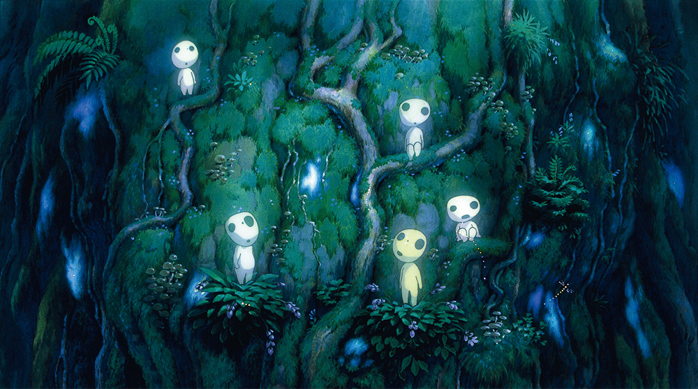 Scena tratta da Mononoke-hime