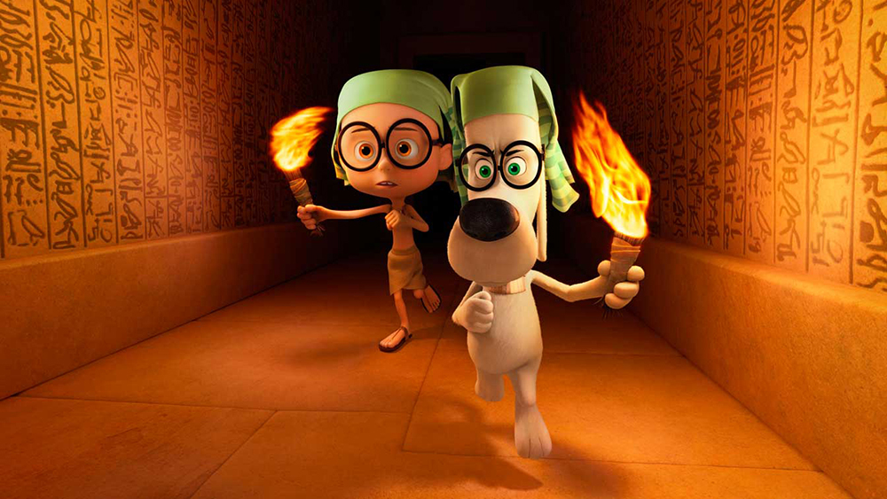 Scena tratta da Mr. Peabody and Sherman