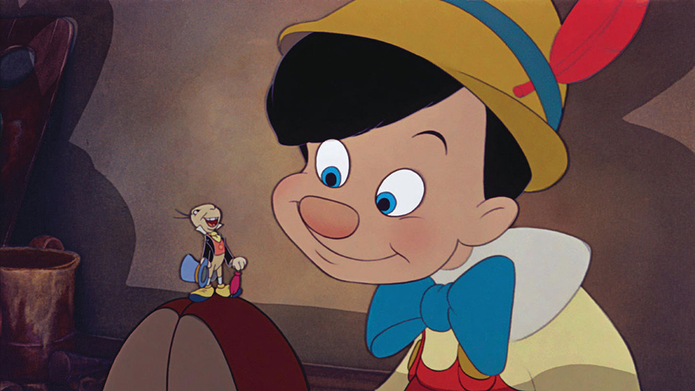 Scena tratta da 
        Pinocchio        