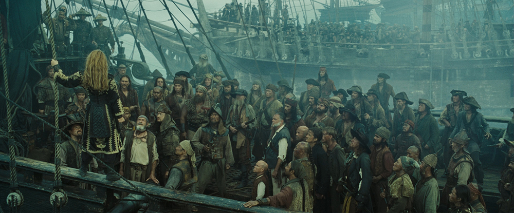 Scena tratta da Pirates of the Caribbean: At World's End