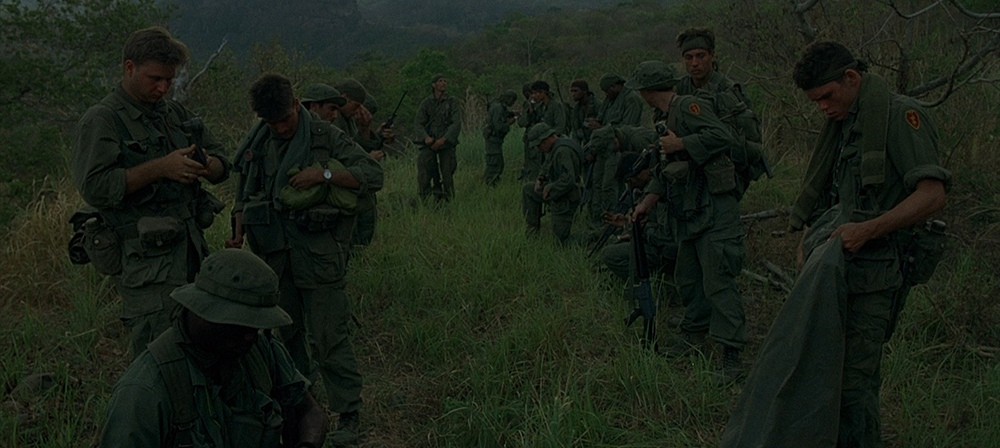Scena tratta da Platoon