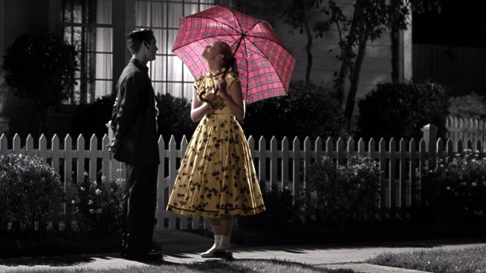 Scena tratta da 
        Pleasantville        