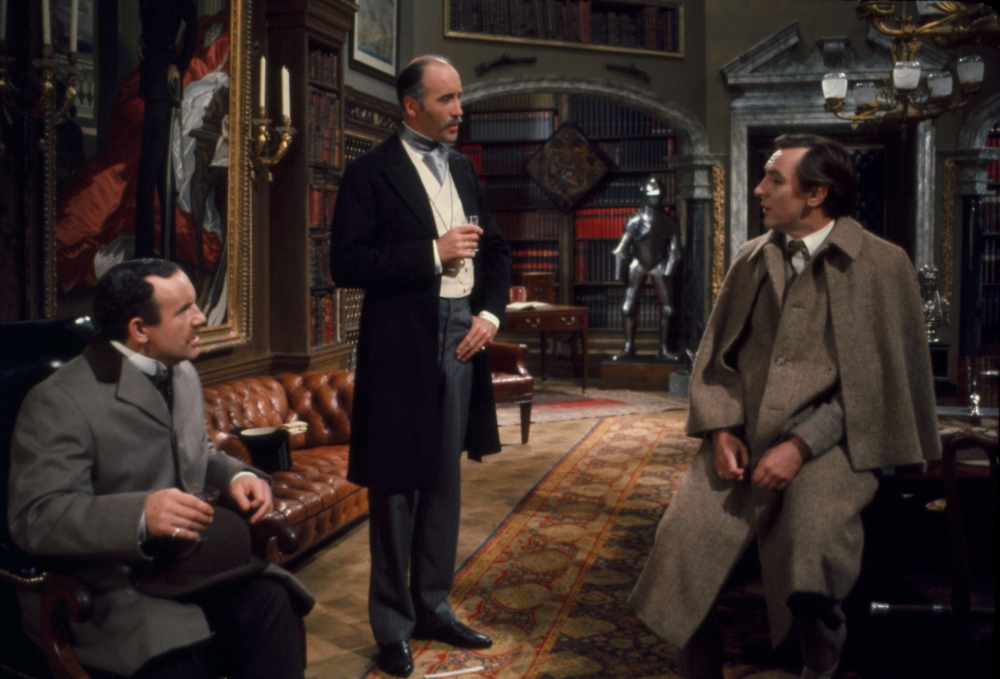 Scena tratta da 
        Vita Privata di Sherlock Holmes        