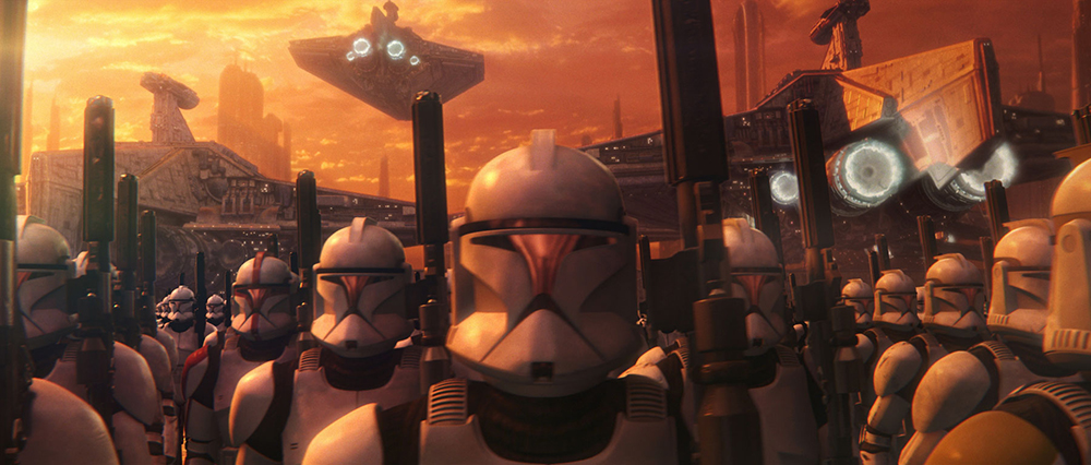 Scena tratta da Star Wars Episode II: Attack of the Clones