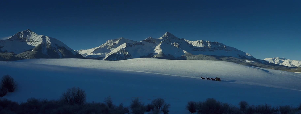Scena tratta da 
        The Hateful Eight        