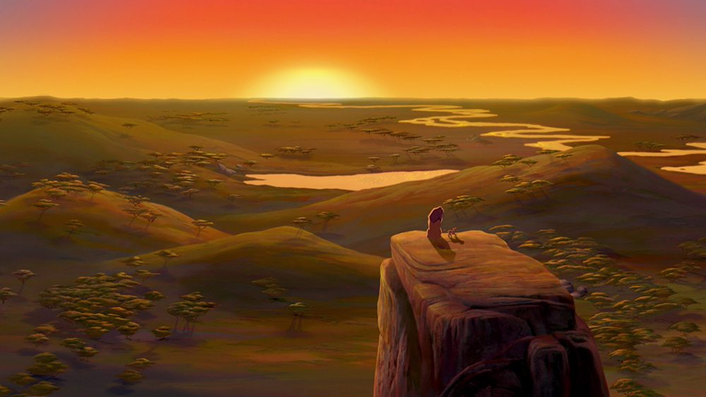 Scena tratta da The Lion King