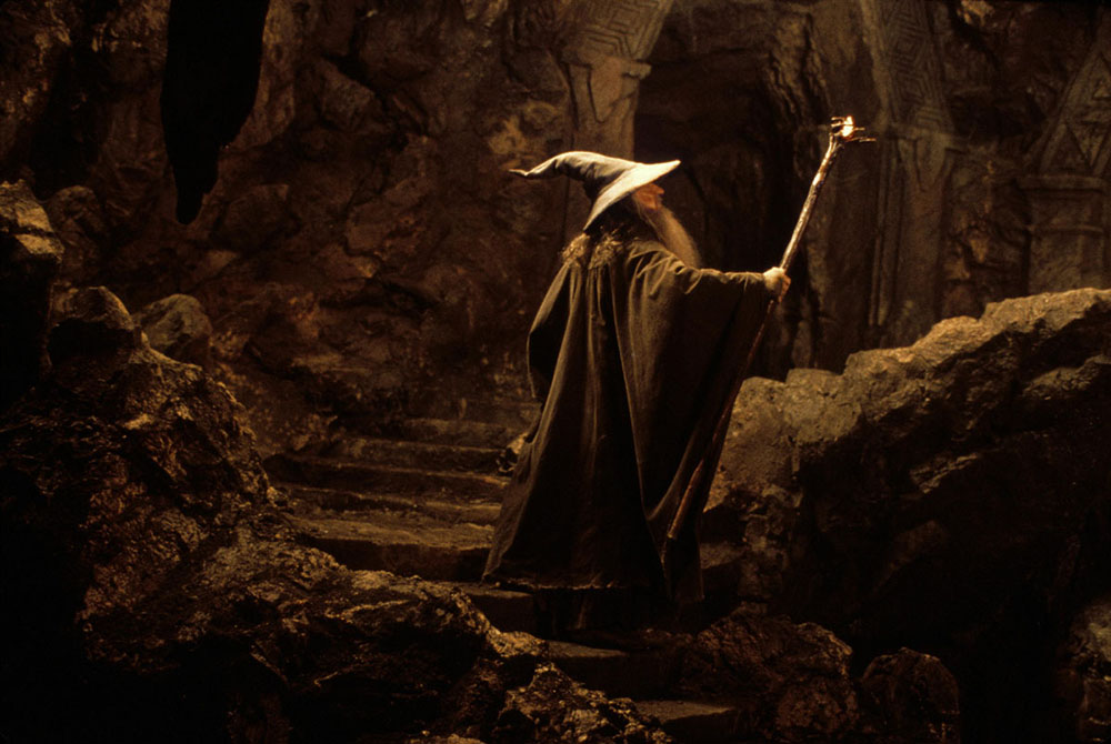 Scena tratta da 
        Il Signore degli Anelli: La Compagnia dell'Anello        