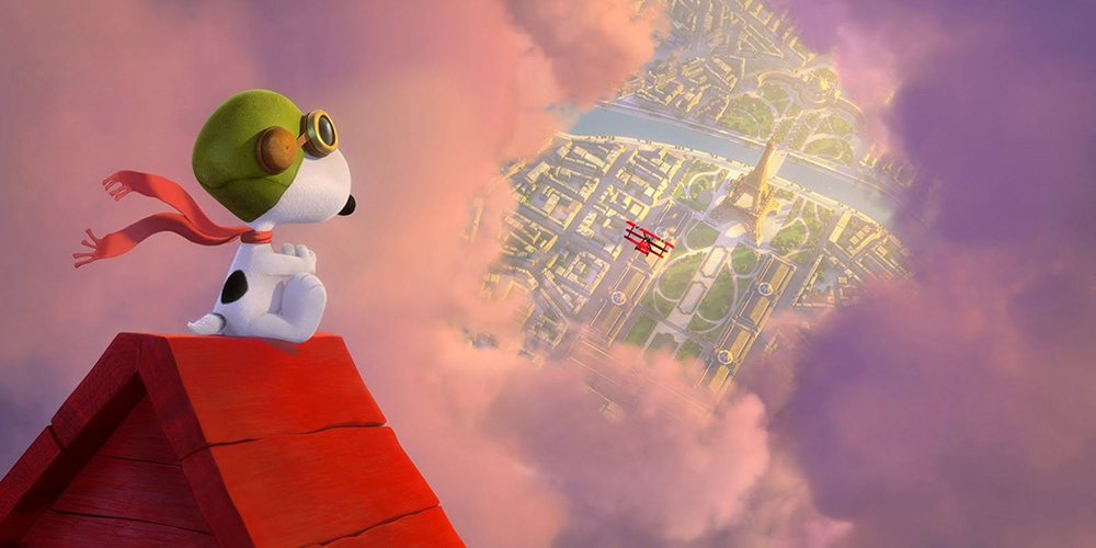 Scena tratta da 
        Snoopy & Friends - Il Film dei Peanuts        