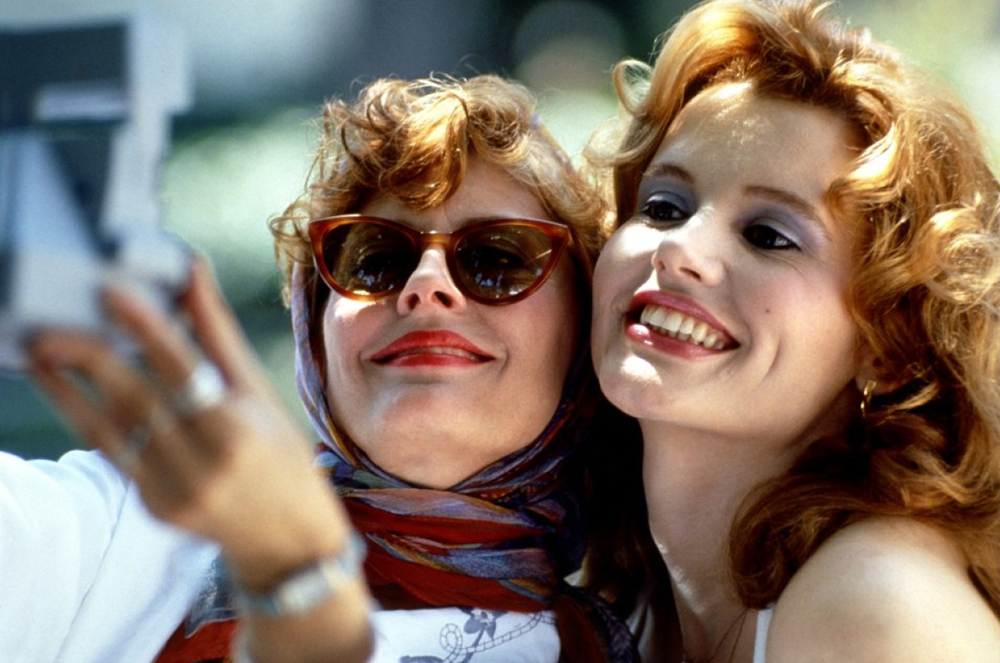 Scena tratta da 
        Thelma e Louise        