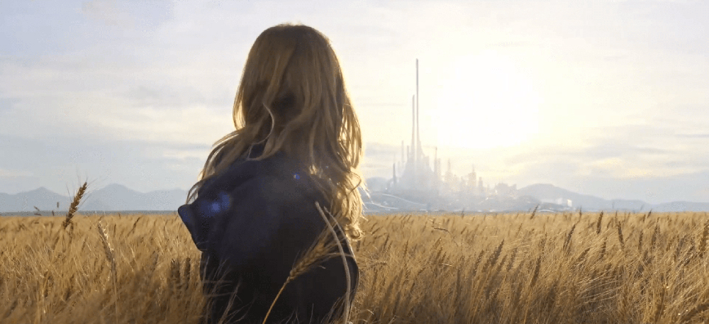 Scena tratta da 
        Tomorrowland - Il Mondo di Domani        
