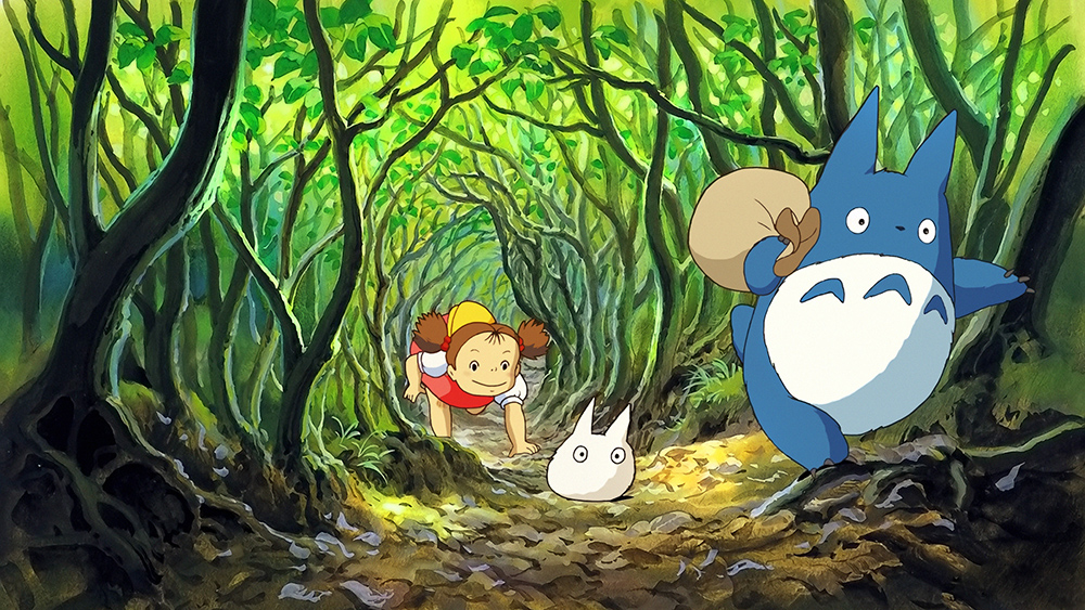Scena tratta da Tonari no Totoro