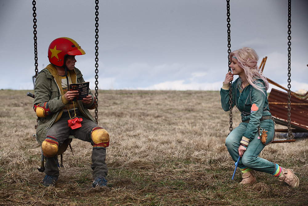 Scena tratta da 
        Turbo Kid        