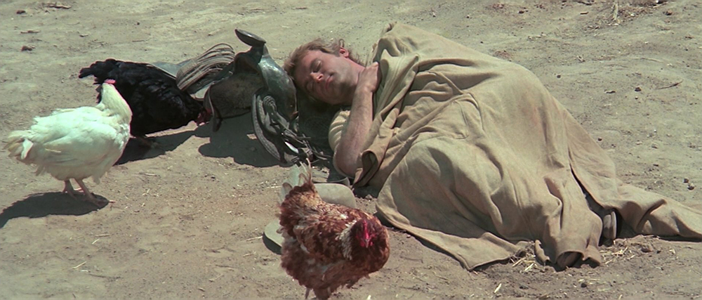 Scena tratta da 
        Un Genio, Due Compari, Un Pollo        