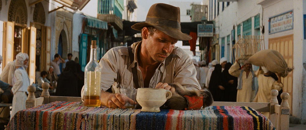 Scena tratta da Indiana Jones and the Raiders of the Lost Ark