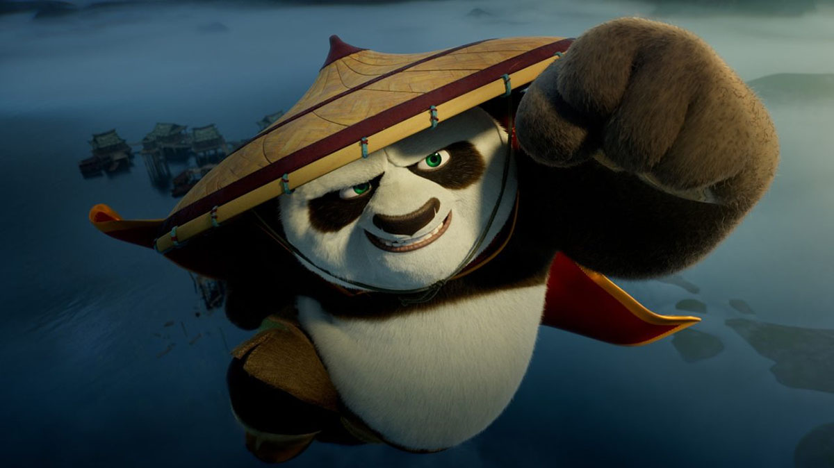 Scena tratta da 
        Kung Fu Panda 4        