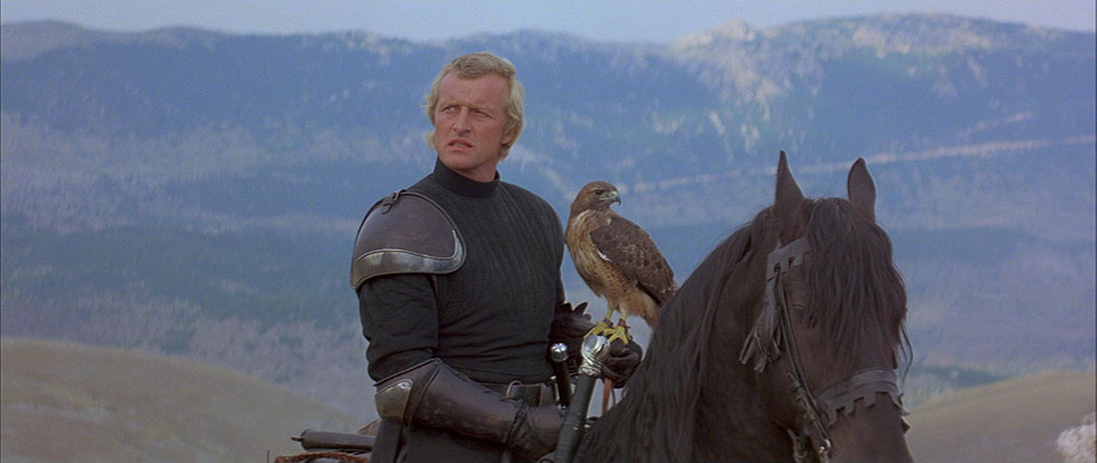 Scena tratta da 
        Ladyhawke        