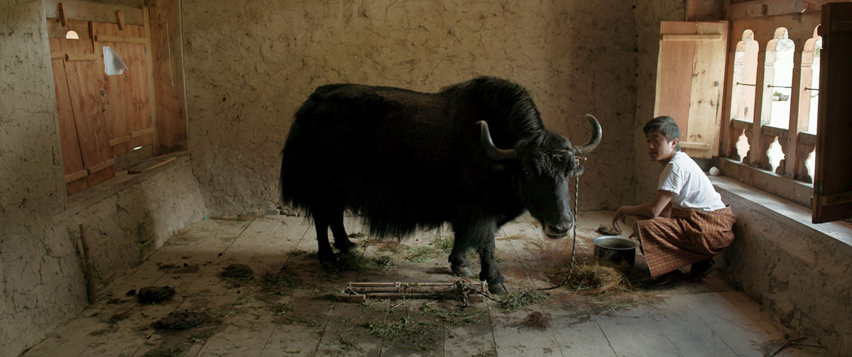 Scena tratta da Lunana: A Yak in the Classroom