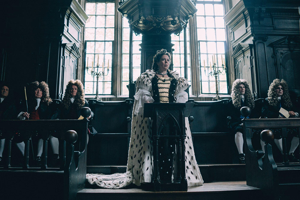 Scena tratta da The Favourite