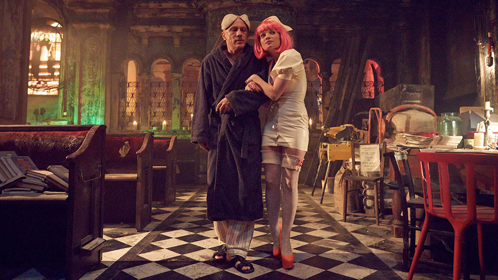 Scena tratta da 
        The Zero Theorem - Tutto è Vanità        